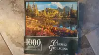 New never opened Classic Treasures 1000 piece puzzle