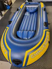 Intex Challenger 3 inflatable boat (unused)