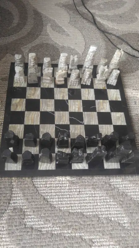 Chess Set ( Stone ) in Arts & Collectibles in Ottawa - Image 2