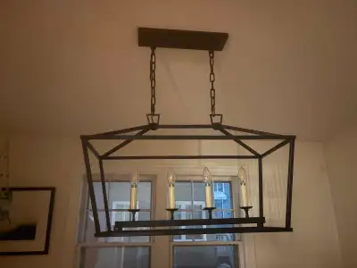 Three cast iron light fixtures, View more