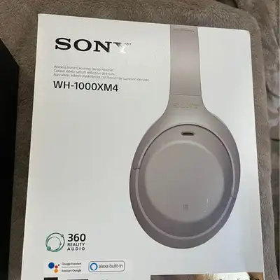 Sony WH-1000XM4 Wireless Noise Cancelling Headphones – Bluetooth, View more