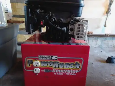 Portable generator, 2500 Watts, Used twice, View more
