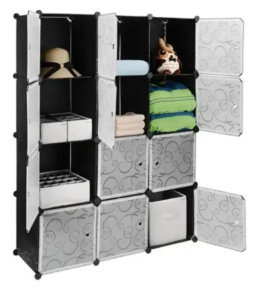 12 CUBE DIY MULTIUSE PLASTIC WARDROBE CLOSET ORGANIZER mnx Other Oshawa / Durham Region
