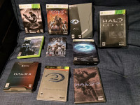 Collection of Halo Video Games