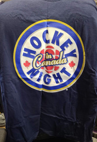 Rare HNIC - Hockey Night in Canada Logo promo T-shirts