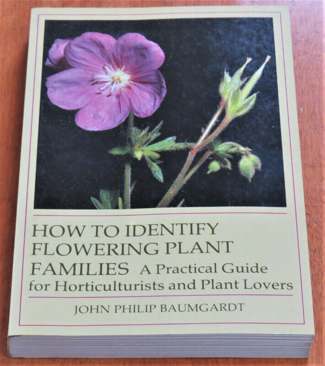 How To Identify Flowering Plant Families - A Practical Guide for in Textbooks in Bridgewater