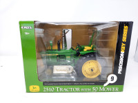 1/16 precision Key Series John Deere 2510 toy tractor with mower