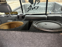 Two 12” JL audio subs in box