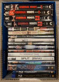  Various boxsets and DVD and Blu-ray 
