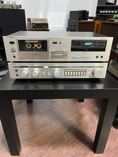 Vintage Luxman Receiver, Cassette Deck, View more