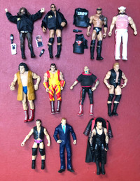 MATTEL ELITE WWE WWF LEGENDS WRESTLING FIGURES with Accessories 