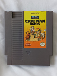 Jeu Nintendo (NES) Caveman Games