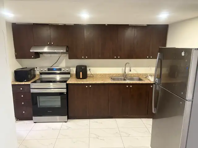 Two Bedroom Legal Basement for Rent in Brampton