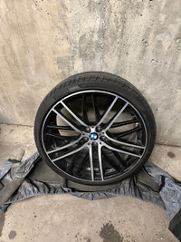 BMW 21” wheels and summer performance tires