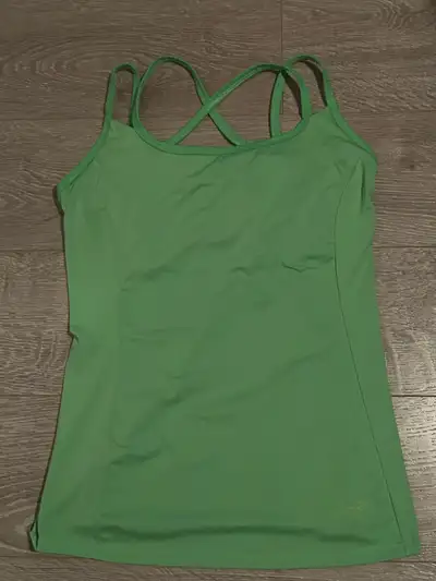 Size Small Arc’teryx Active Wear Tank Top with Built-in Support. Lightweight and breathable material...