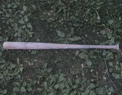 $20 Vintage wooden baseball bat 32.5" long 2" barrel at widest, View more
