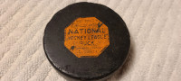1962 NHL Game Puck