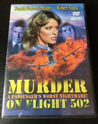 DVD - MURDER ON FLIGHT 502  (1975, avec Farrah Fawcett-Majors)