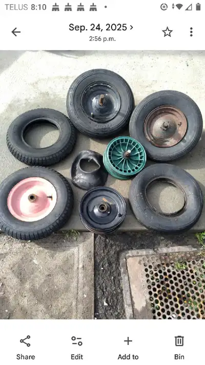 Wheelbarrow Tire Assemblies, View more