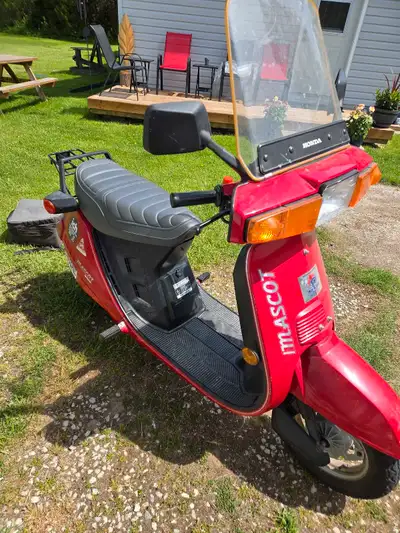 1984 Honda scooter for sale. 6200kms runs and rides great. Comes with ownership. Asking $1400 obo.