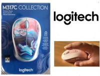 BNIP Logitech Design Collection Wireless Mouse (Cosmic Play)