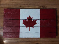 Handmade Canada Flags