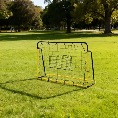 Adjustable 6' x 4' Soccer Rebounder, Soccer Goal with 5 Angle , View more