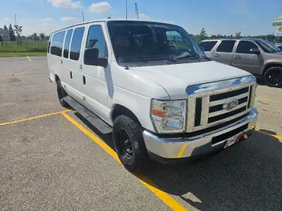 2013 ford e350 xl extended passanger van (15 seats). (does not require yearly safeties as it is unde...
