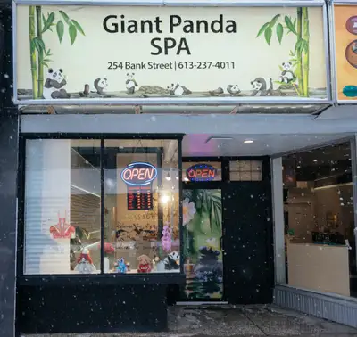New Massage Spa (Giant Panda Spa) opened at Bank street, View more