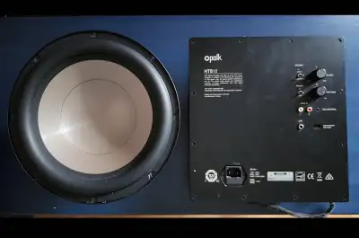 POLK HTS10 SUBWOOFER AMP AND DRIVER, View more