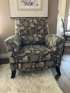 Two (2) mint condition recliners just like out of the showroom! There are no stains, tears or marks...