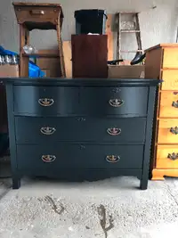 Solid wood antique dresser