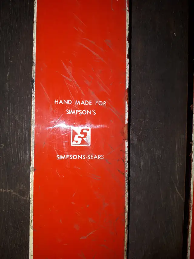 1960s Skis Olympic Laminated handmade for Sears in Ski in Ottawa - Image 6