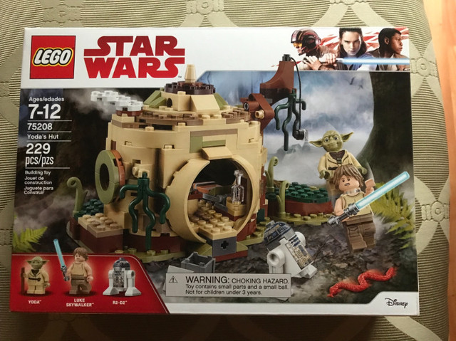 Lego Star Wars Yoda’s Hut (75208) - NEW in Toys & Games in Windsor Region