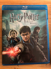 Harry Potter and the Deathly Hallows Part 2 Blue Ray DVD Combo
