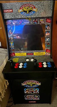 VGUC Arcade1Up Street Fighter 2 arcade machine 