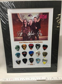 Rush Numbered Limited Edition Guitar Pick Set