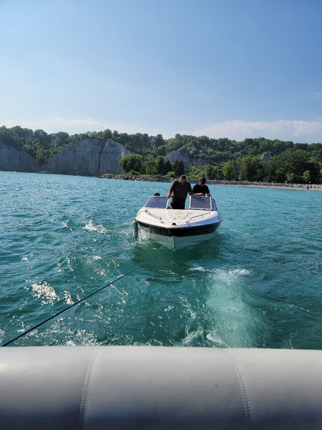 Pontoon boat Powerboats & Motorboats City of Toronto Kijiji
