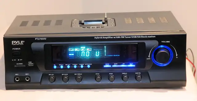 Pyle Hybrid Amplifier PT270AIU – Home Audio Receiver in Stereo Systems & Home Theatre in Mississauga / Peel Region - Image 4