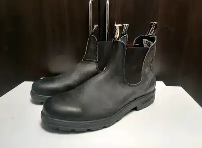 Blundstone 500 Boot Black ⎮ SZ M 11 US《 PULL LOOPS CUT 》, View more