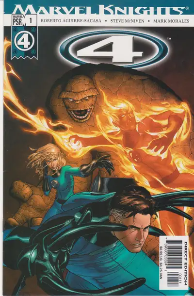 Marvel Comics - Marvel Knights Four - 5 comics., View more