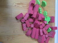 Educational foam blocks