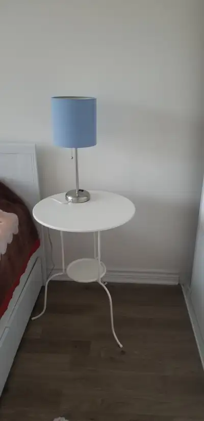 Side table which can be stylishly used as nightstand.