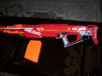 Nerf Gun N-Strike Elite Centurion Blaster Mega Dart Gun