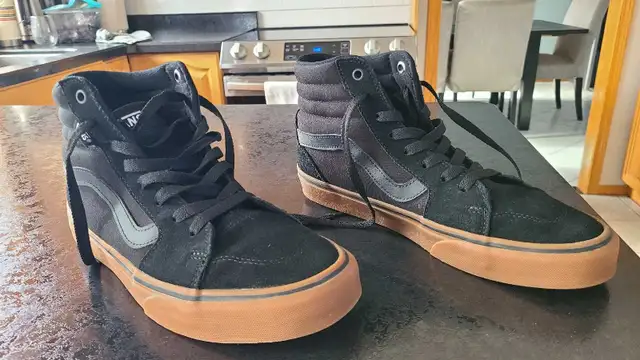 Black VANS size 8 for men