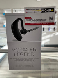Plantronics Voyager Legend Bluetooth Headset - Black , Brand New
