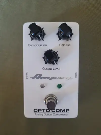 Ampeg Opto Compressor Bass Pedal, View more