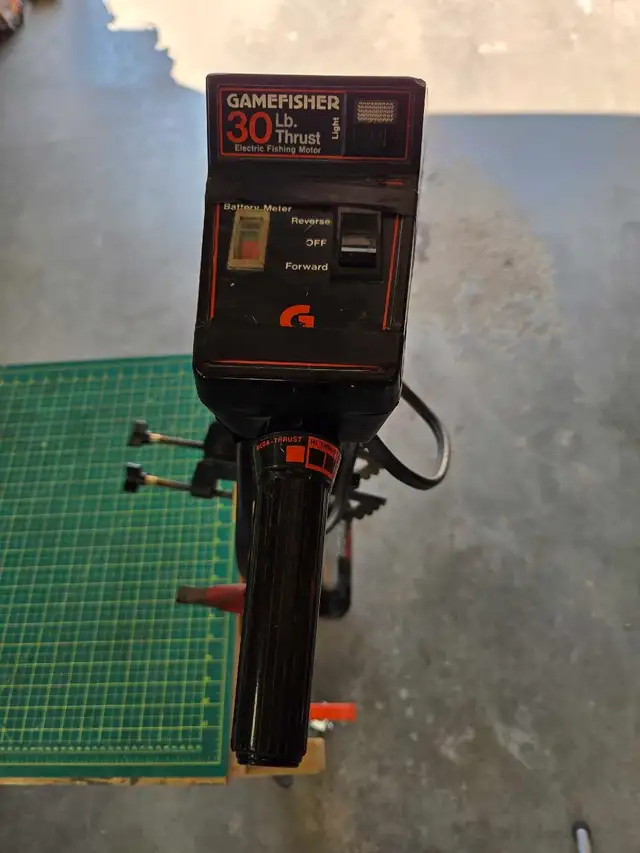 for sale-Gamefisher 30 lb. thrust electric boat motor | Fishing ...
