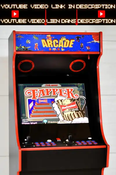 Bring the arcade experience home ‼️ Perfect for family room, man cave, game room, or cottage — 2-pla...