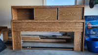 Headboard with storage for double size Bed